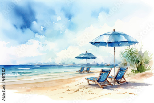 Summer beach outdoors nature.