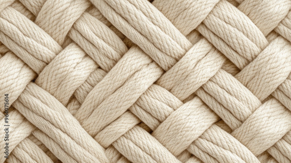 Intricate braided rope pattern, close-up texture Intricate braided rope pattern, close-up texture