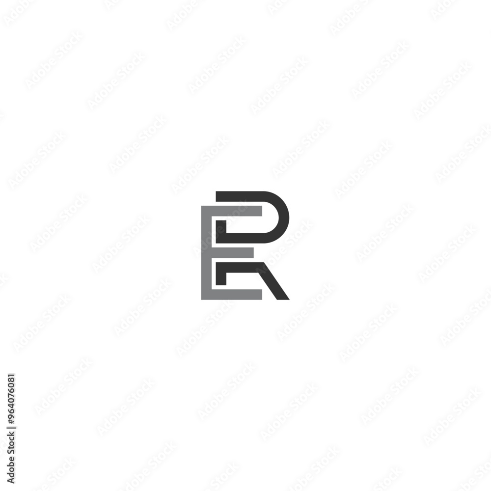 ER or RE abstract letter outstanding professional business awesome artistic branding company different colors illustration logo design. ER or RE abstract letter outstanding professional business awesome artistic branding company different colors illustration logo design.