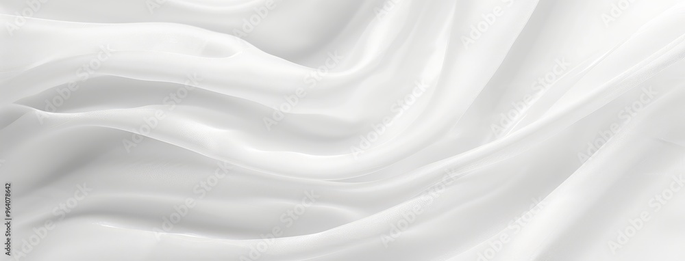 Elegant White Satin Fabric Close-Up Texture Elegant White Satin Fabric Close-Up Texture