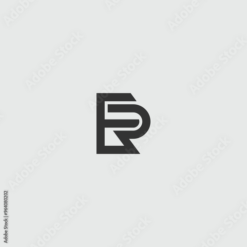 Free Download ER or RE abstract letter outstanding professional business awesome artistic branding company different colors illustration logo design. - GFXLoad