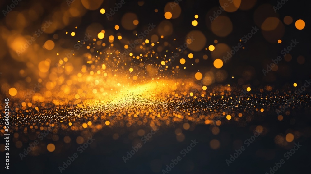 Radiant glow illuminating dark background Radiant glow illuminating dark background