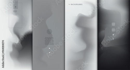 Liquid color background design. Futuristic design posters
