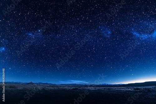 Stunning Night Sky: A Panoramic View of Stars and Serenity