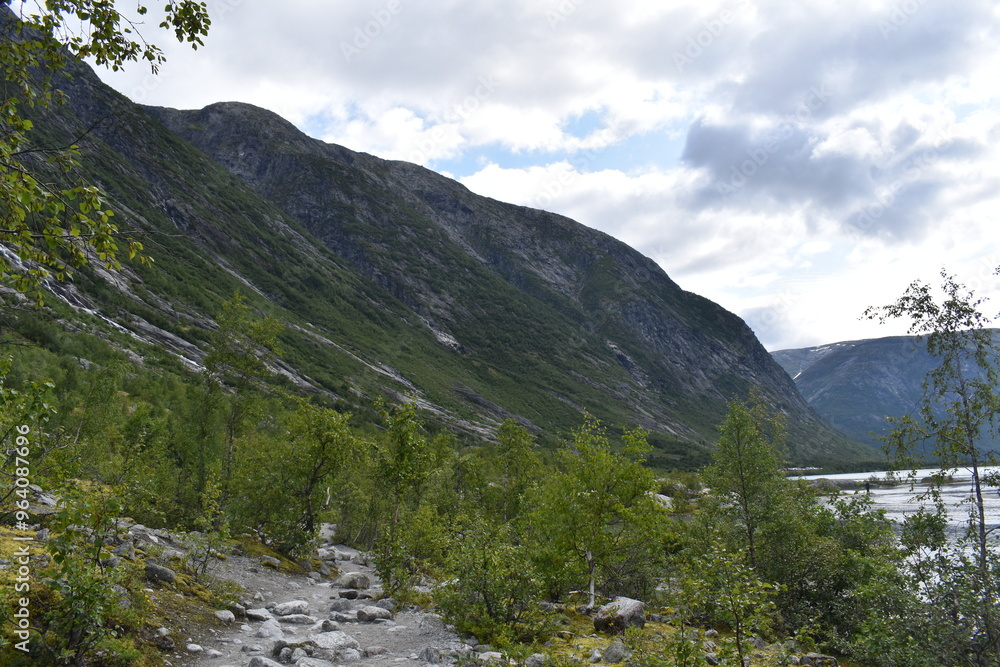 Obraz premium glacier Nigardsbreen