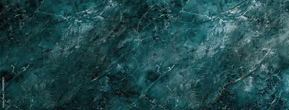 Obraz premium Elegant Teal Marble Stone Texture Background