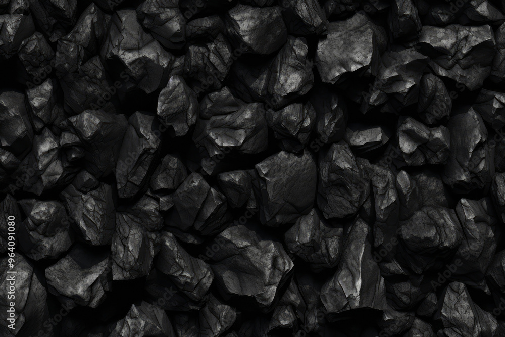 Processed collage of industrial pea coal surface texture. Background for banner, backdrop or texture Processed collage of industrial pea coal surface texture. Background for banner, backdrop or texture