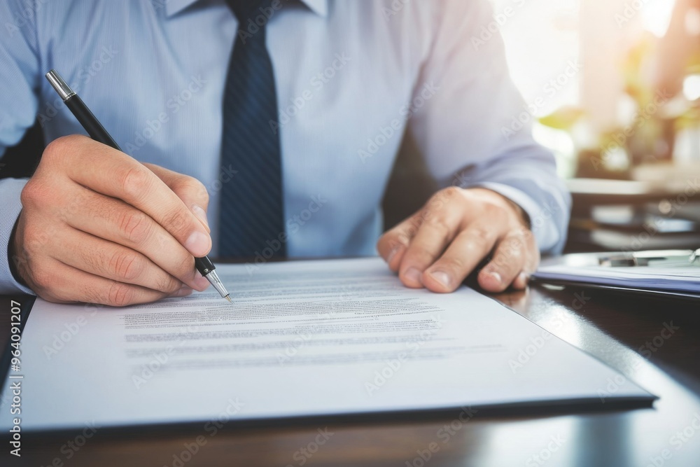 Close-Up of Hands Signing a Document with Pen, Close-Up of Business Agreement or Contract Signing Close-Up of Hands Signing a Document with Pen, Close-Up of Business Agreement or Contract Signing