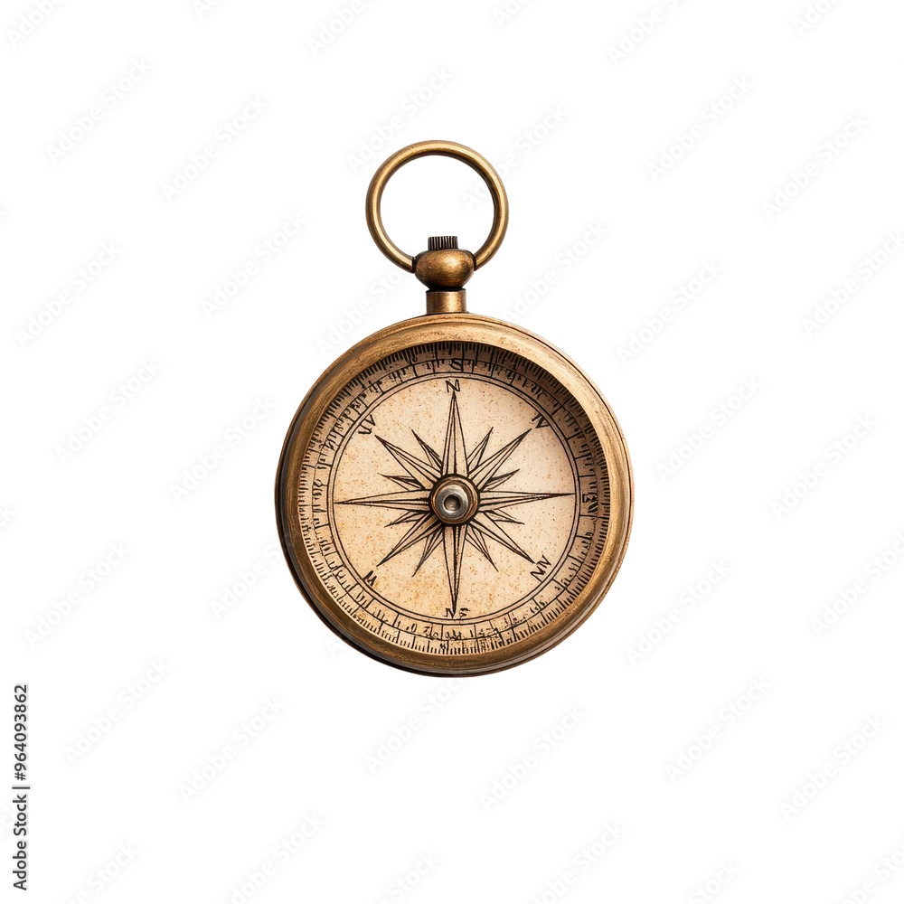 An antique compass with intricate design, ideal for travel, exploration, and decorative purposes in vintage or nautical themes. An antique compass with intricate design, ideal for travel, exploration, and decorative purposes in vintage or nautical themes.