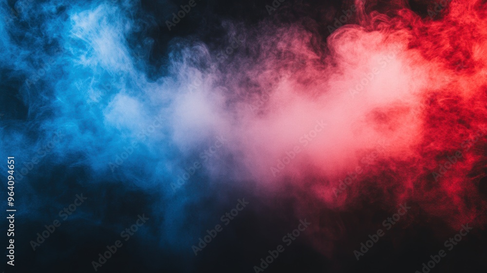 Vibrant red blue smoke abstract background Vibrant red blue smoke abstract background