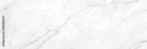 Smooth and shiny white marble stone texture with gray veins, top view. Natural rock surface in gray color, ideal for product presentation or wall banner design.