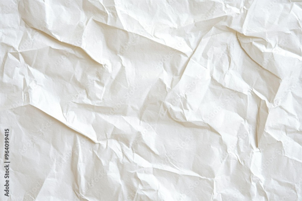 White paper texture background with crumpled effect, high resolution, featuring a clean and detailed white surface. White paper texture background with crumpled effect, high resolution, featuring a clean and detailed white surface.