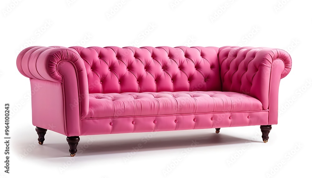 pink sofa isolated on white background pink sofa isolated on white background