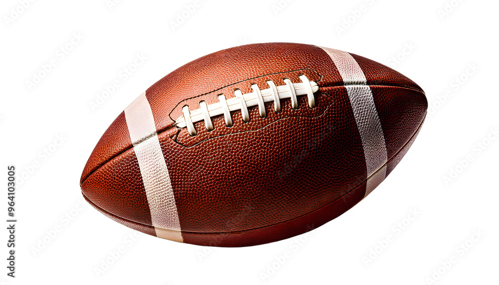 illustration of American football ball in transparent background illustration of American football ball in transparent background