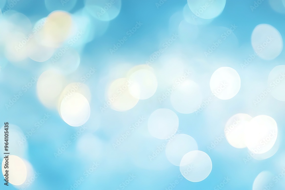 Dreamy Blue Bokeh: A Soft Focus Background for Serenity and Calmness Dreamy Blue Bokeh: A Soft Focus Background for Serenity and Calmness
