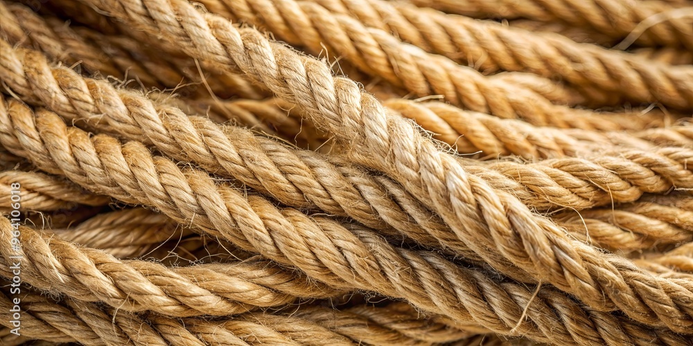 High-quality close-up image of natural jute fibers, perfect for eco-friendly and sustainable-themed designs High-quality close-up image of natural jute fibers, perfect for eco-friendly and sustainable-themed designs