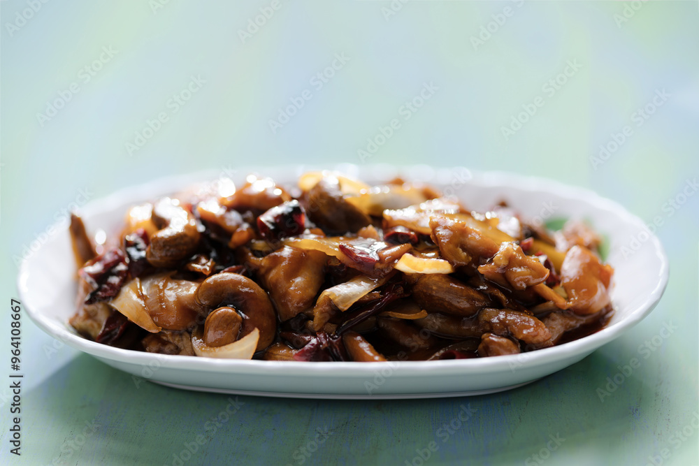 traditional chinese cuisine kung pao chicken