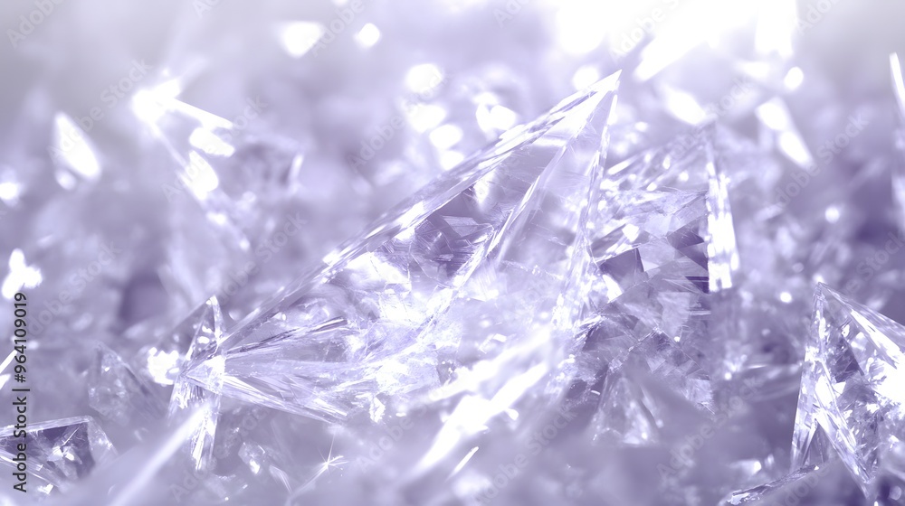 Sparkling Crystal Texture Background Abstract Purple Gemstone Pattern Sparkling Crystal Texture Background Abstract Purple Gemstone Pattern