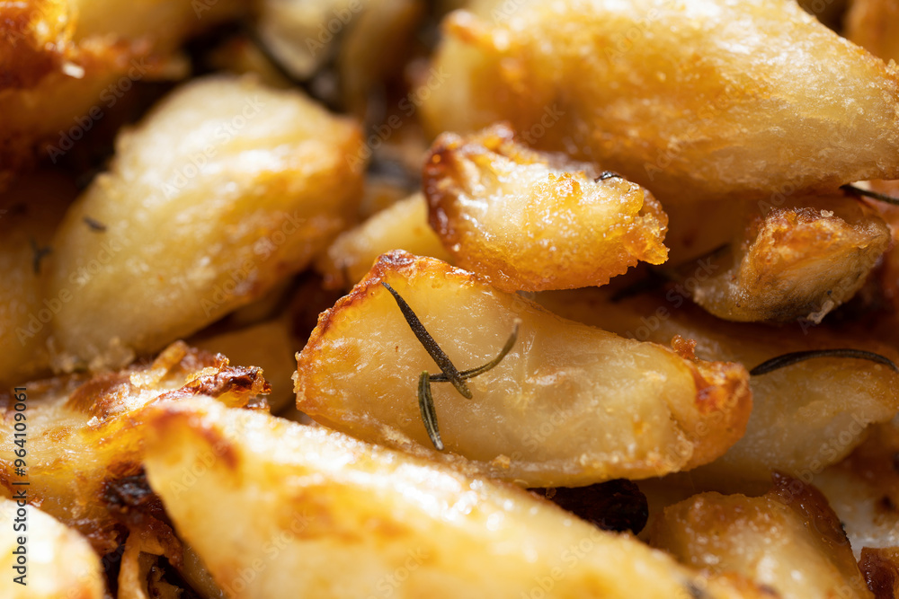 crispy roasted potato wedges