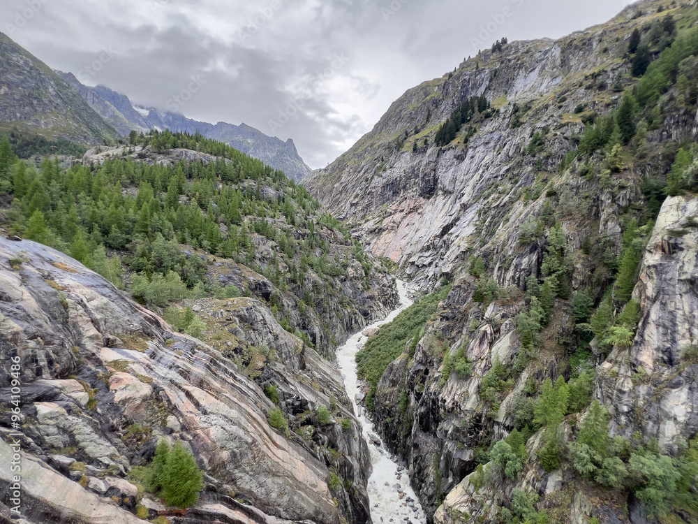 Obraz premium Schweiz - Aletscharena