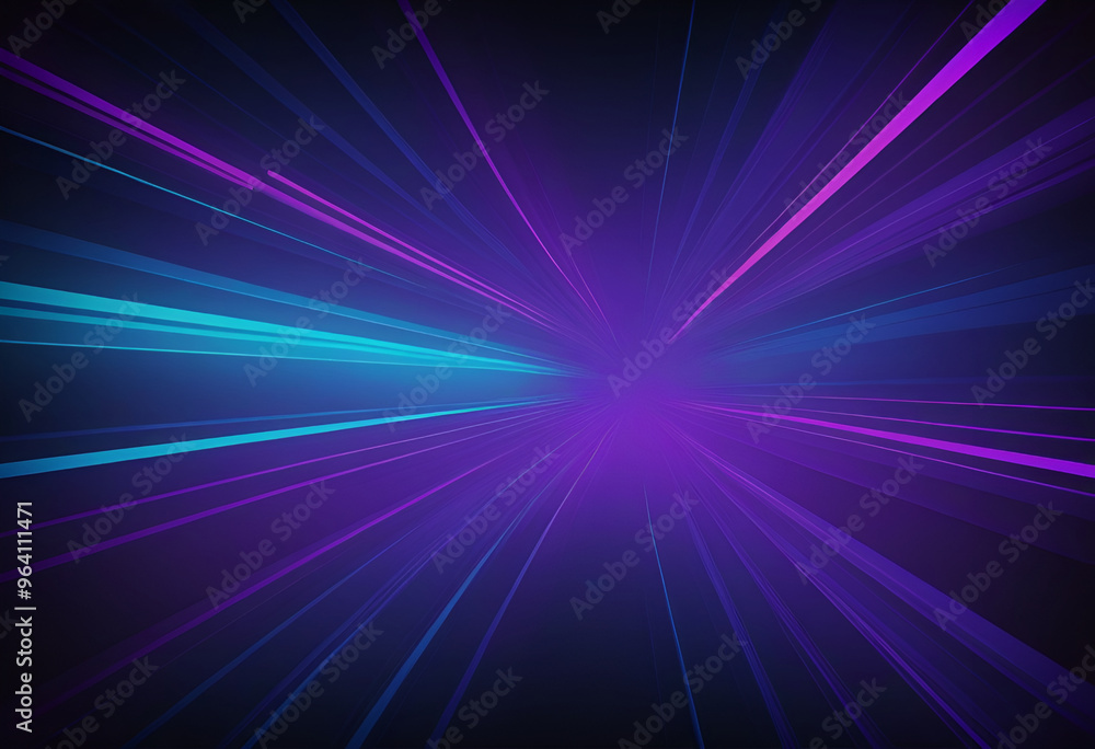Obraz premium neon blue and purple color digital abstract background. Generated by AI