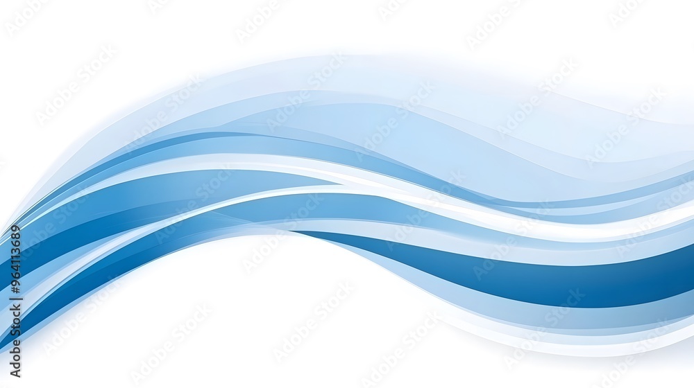 Abstract Blue Wave Pattern Background Abstract Blue Wave Pattern Background
