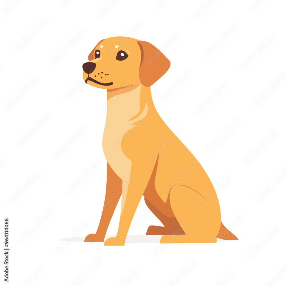 Dog vector isolated Dog vector isolated