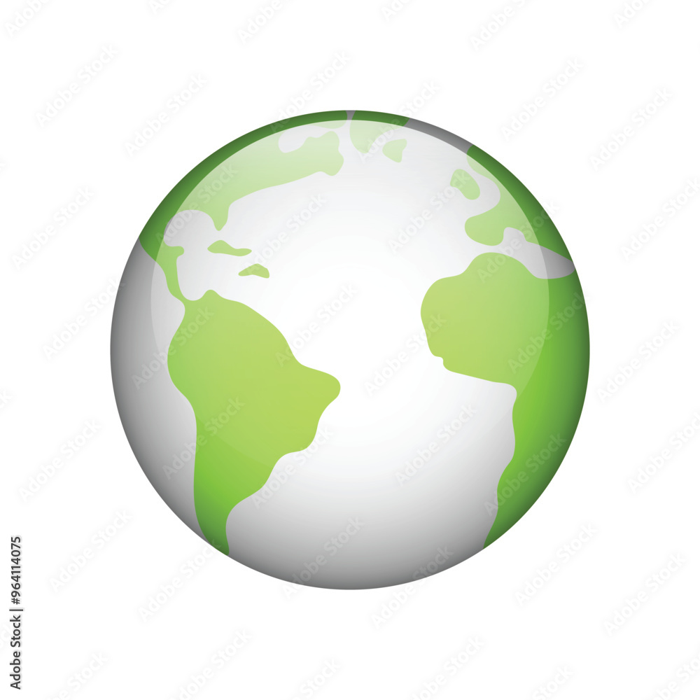 Obraz premium Planet earth isolated icon vector illustration design