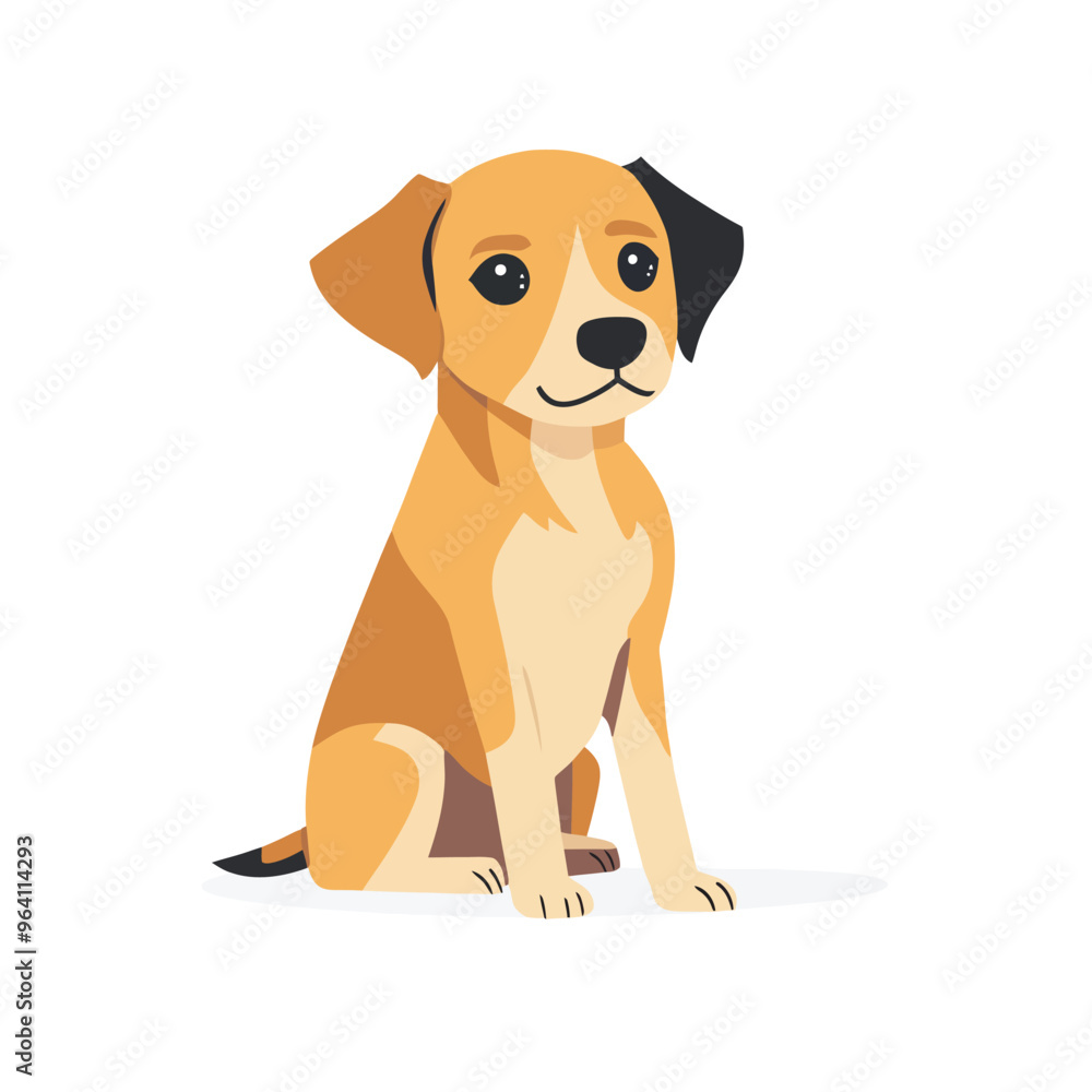 Dog vector isolated Dog vector isolated