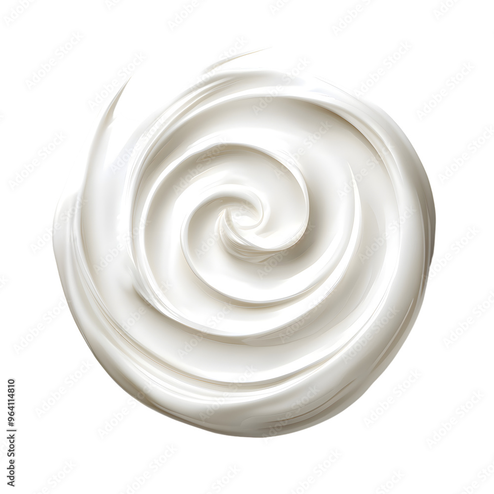 White cosmetic gel, cosmetic cream or toothpaste gel swirl isolated png White cosmetic gel, cosmetic cream or toothpaste gel swirl isolated png