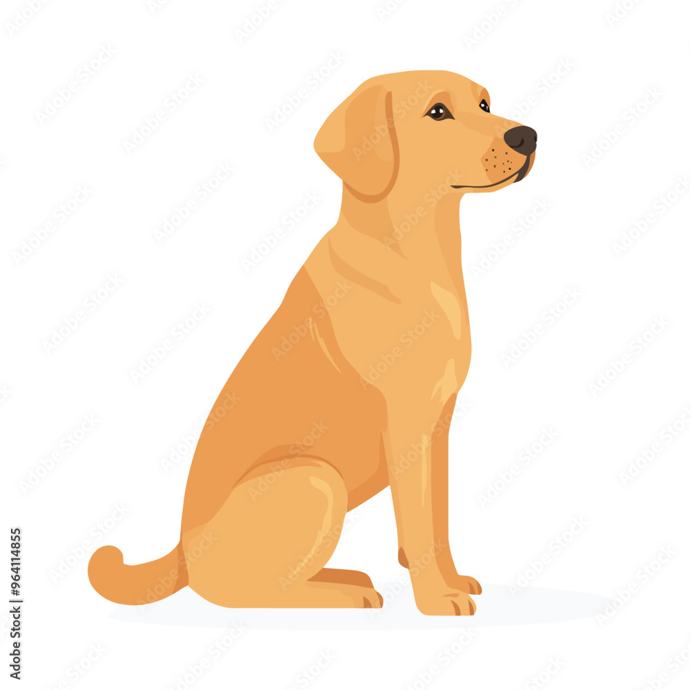 Fototapeta premium golden retriever puppy