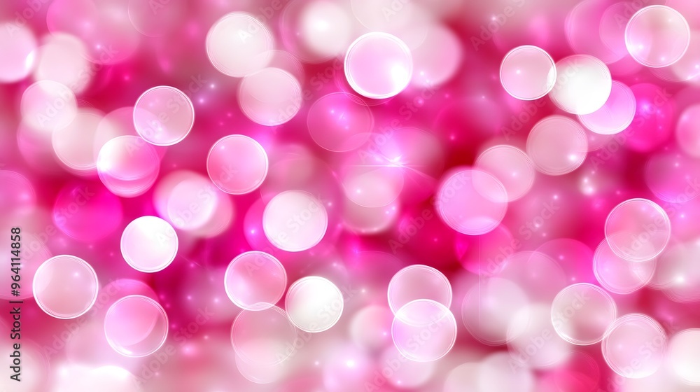 Pink and White Abstract Bokeh Background Pink and White Abstract Bokeh Background