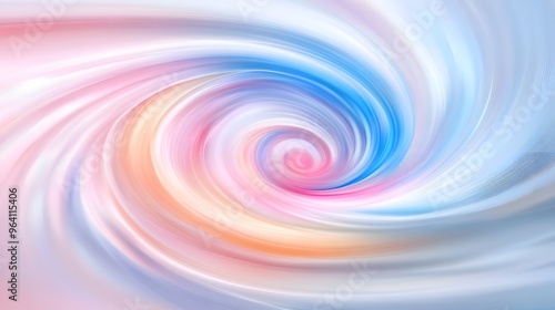 Abstract Swirling Background with Pastel Colors