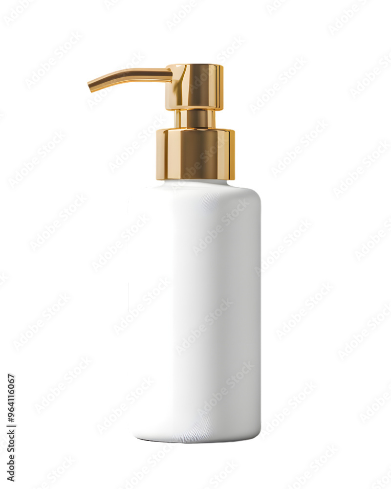 Obraz premium Product Packaging Skincare Bottle Mockup isolated on transparent background