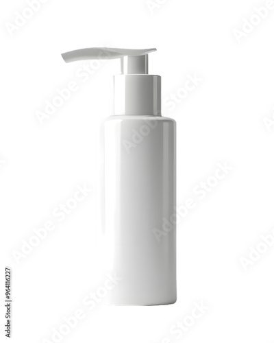 Product Packaging Skincare Bottle Mockup isolated on transparent background