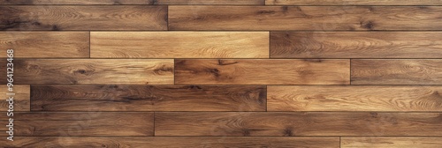 Wood parquet flooring inside apartment room, top view