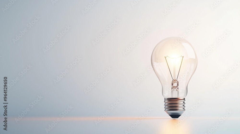 Illuminating Frugal Innovation - Minimalist Light Bulb Design with Soft Flares Illuminating Frugal Innovation - Minimalist Light Bulb Design with Soft Flares