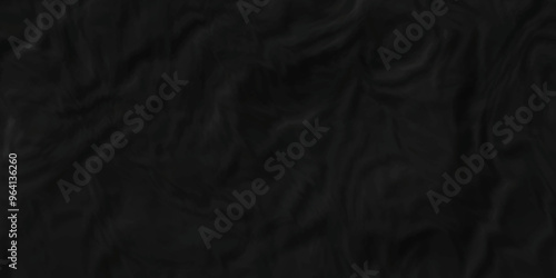 Dark black crumpled paper texture background. black crumpled and top view textures can be used for background of text or any contents.	