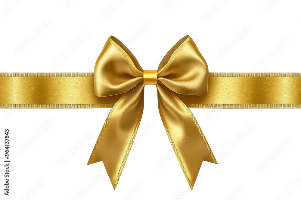 Elegant gold ribbon bow on a transparent background, perfect for gift wrapping, decorations, and festive occasions. Elegant gold ribbon bow on a transparent background, perfect for gift wrapping, decorations, and festive occasions.