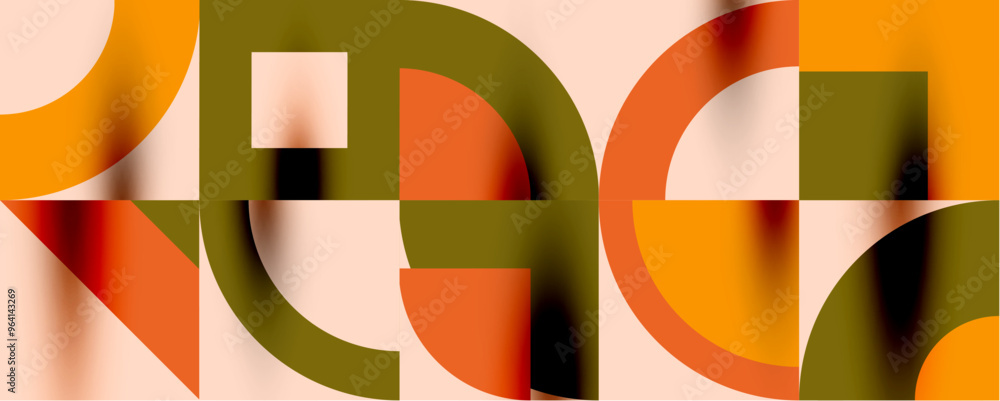 Neo memphis geometric pattern with circles, squares. Pop art abstract background for covers, banners, flyers and posters and other templates Neo memphis geometric pattern with circles, squares. Pop art abstract background for covers, banners, flyers and posters and other templates