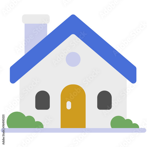 house flat icon