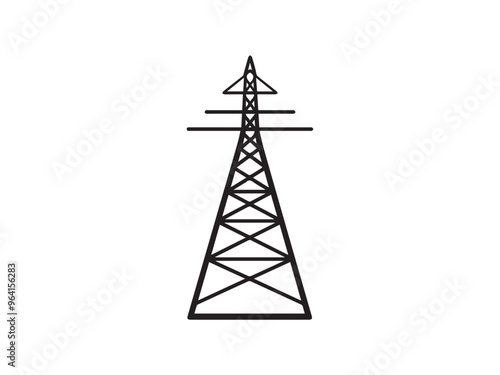 tower vector illustration