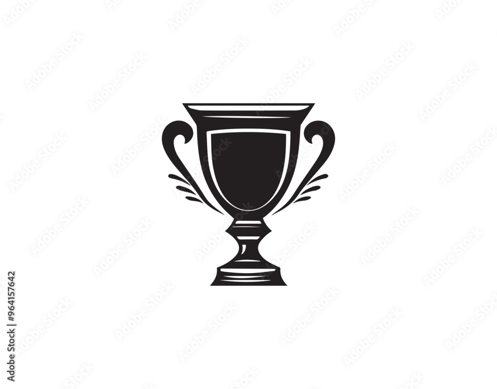 Trophy cup icon vector illustration template design. Award cup vector icon Trophy cup icon vector illustration template design. Award cup vector icon