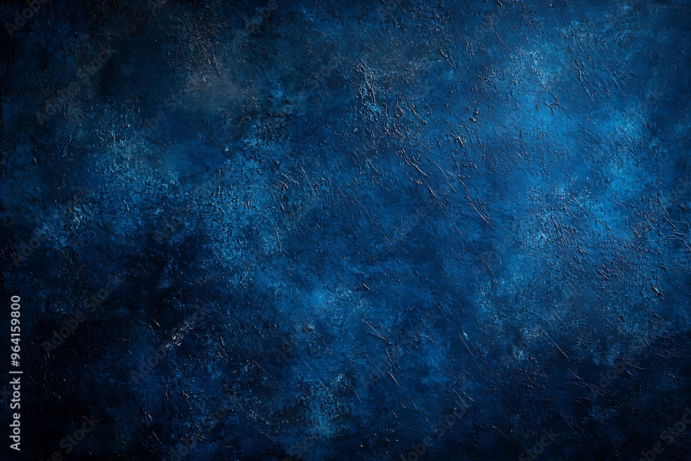 Fototapeta premium Abstract Blue Textured Background with Artistic Depth