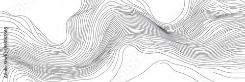 Fließende Linien und Formen