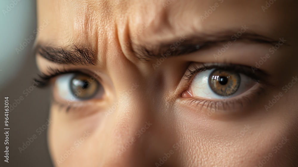 A close-up of a person's face with a single tear rolling down their cheek, their eyes filled with both sadness and a quiet strength. A close-up of a person's face with a single tear rolling down their cheek, their eyes filled with both sadness and a quiet strength.