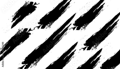 black and white paint brush stroke background, backgrounds photo