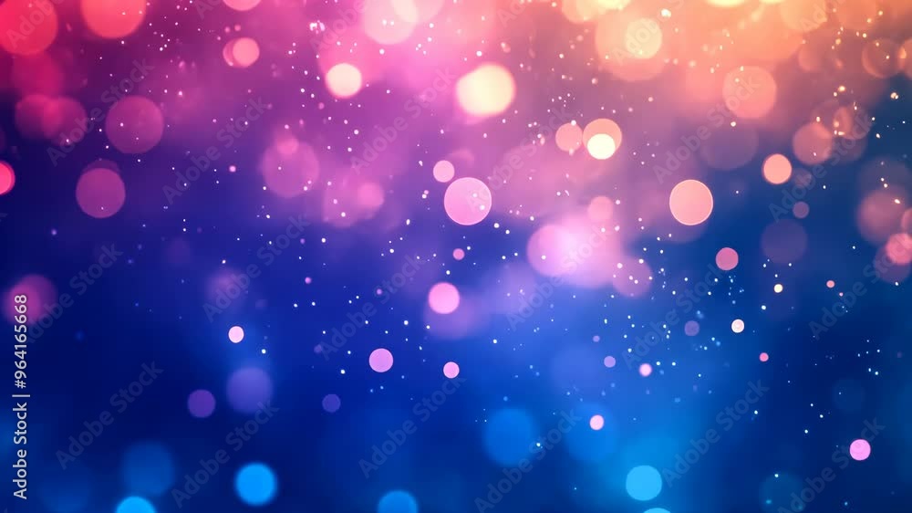 Bokeh lights in gradient colors, abstract Bokeh lights in gradient colors, abstract