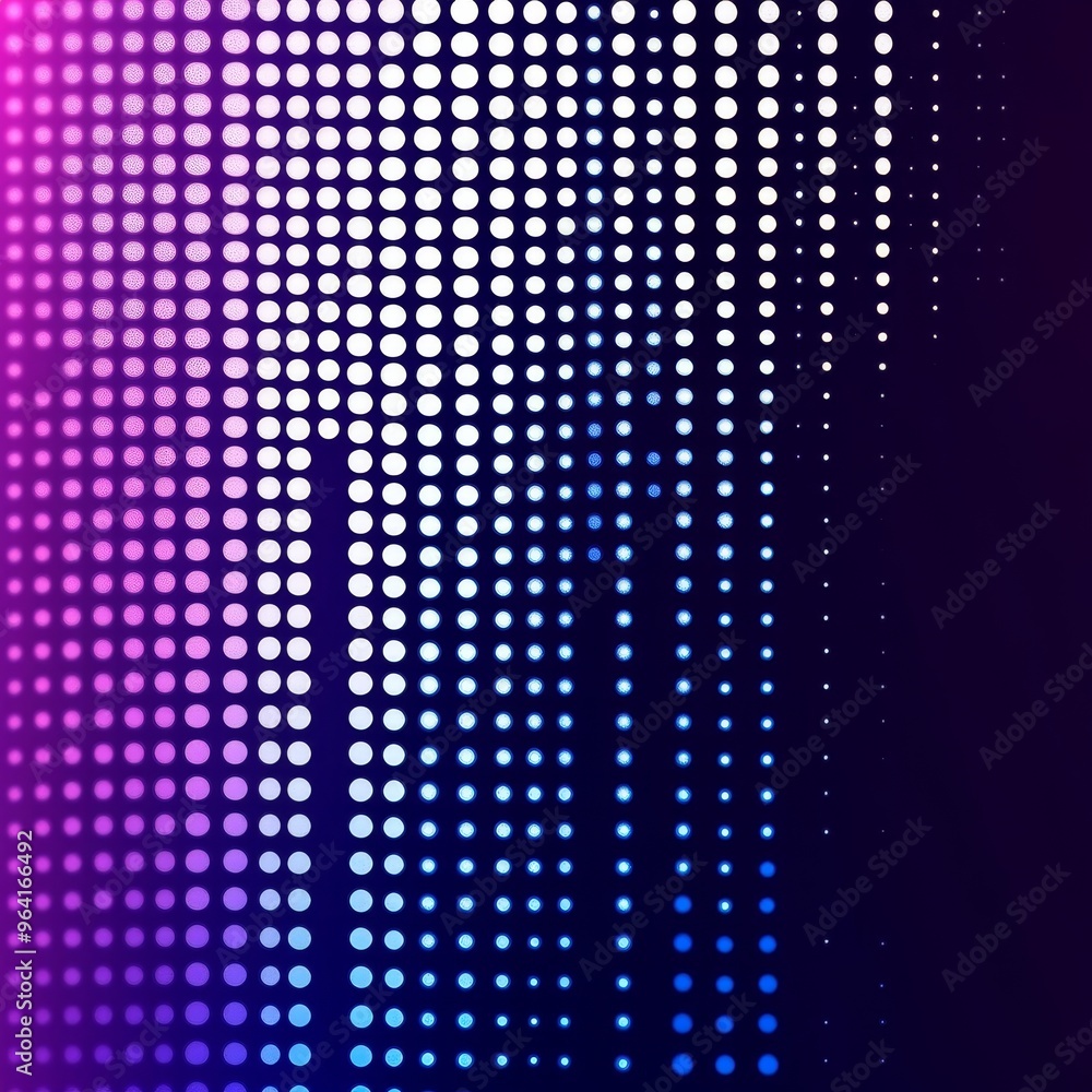 Abstract Purple and Blue Dots Pattern, Gradient Colors, Circular Shapes, Background, Technology, Design, Digital Art Abstract Purple and Blue Dots Pattern, Gradient Colors, Circular Shapes, Background, Technology, Design, Digital Art