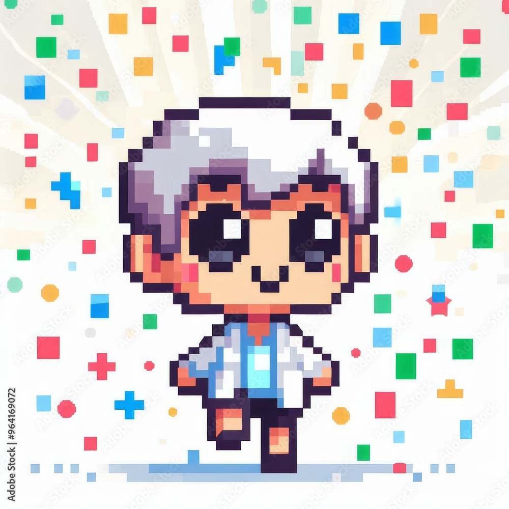 Pixel character
Pixel character
